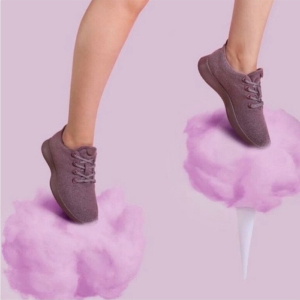 Allbirds Kotare Plum Wool Runners Sneakers Mauve